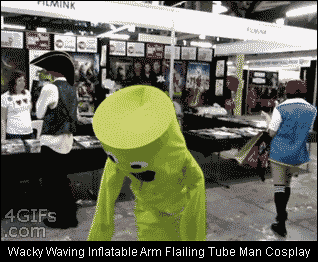 Forgifs.com, Wacky waving inflatable arm flailing tube man cosp
