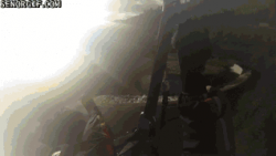 Paraglider Crashing Into Water #1