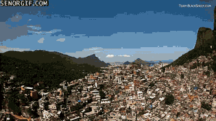 Senorgif.com, Drone Footage of Favelas 